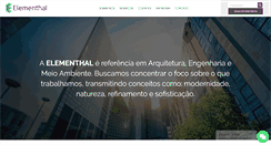 Desktop Screenshot of elementhal.com.br