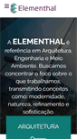 Mobile Screenshot of elementhal.com.br
